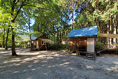 山上川キャンプ場西浦