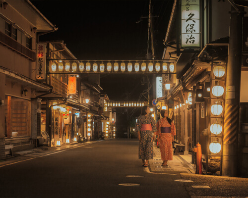 洞川温泉街