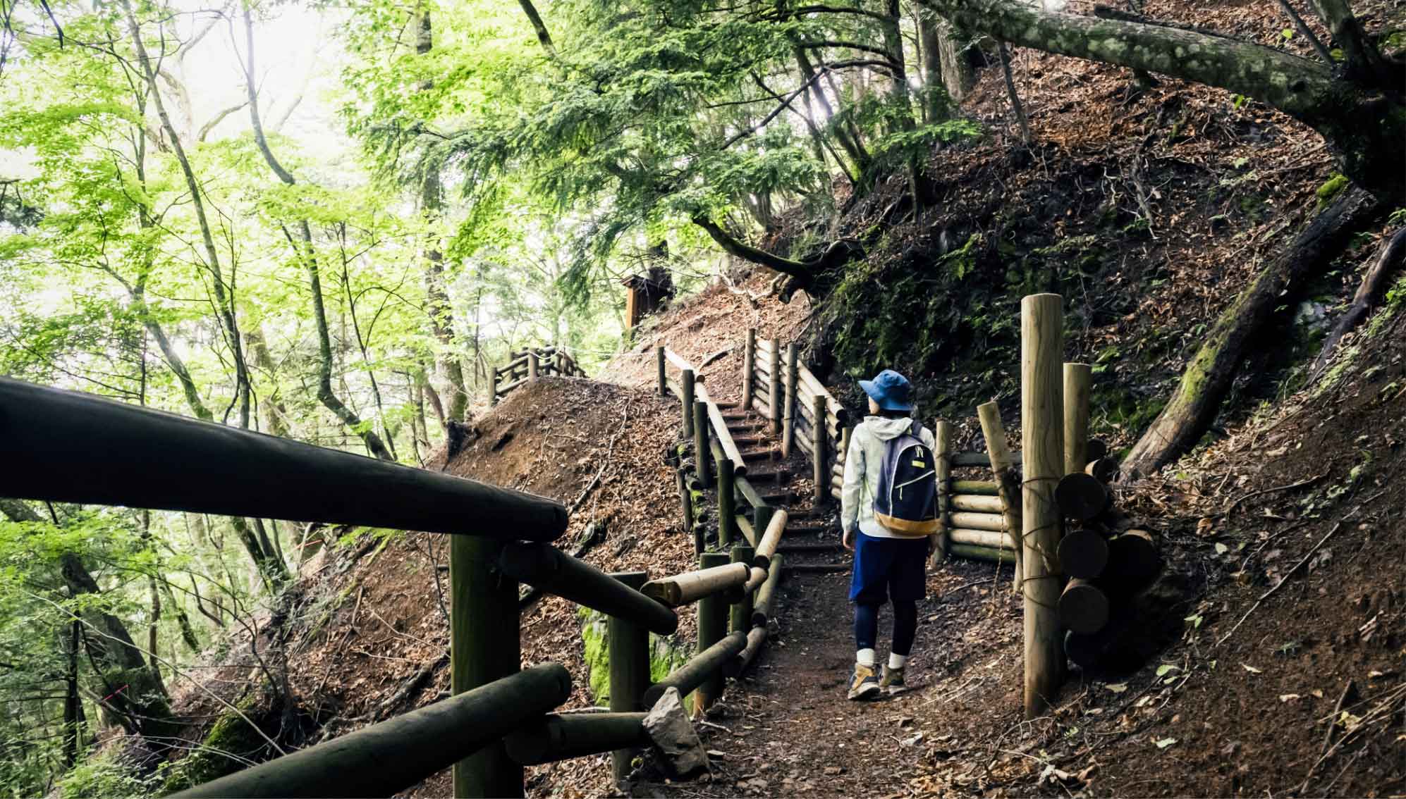 天川村は自然が遊び場です