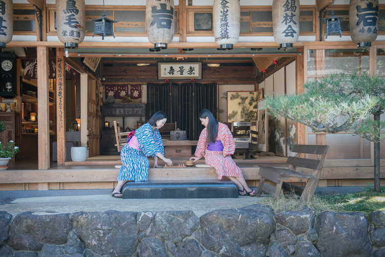 天川村にお越しの際はぜひお泊りいただき朝から晩まで移り変わる景色をお楽しみください。